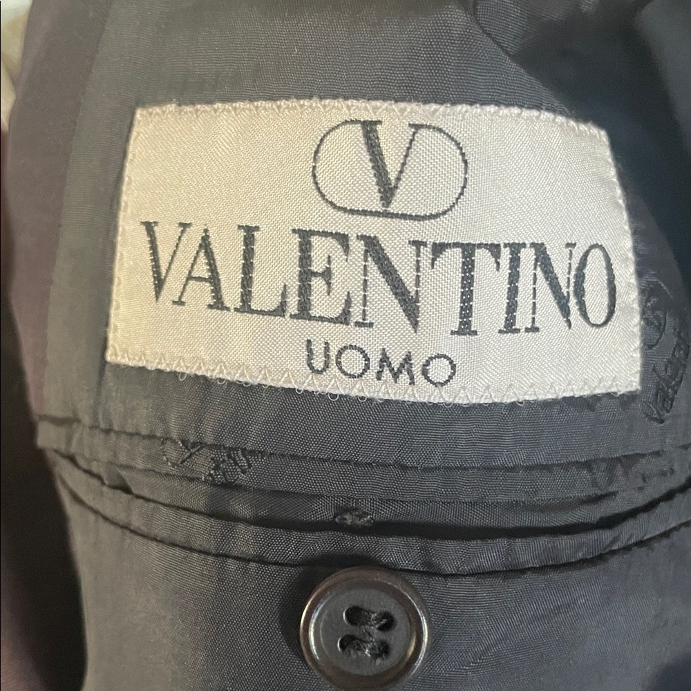 Valentino Uomo Blue Suit Jacket